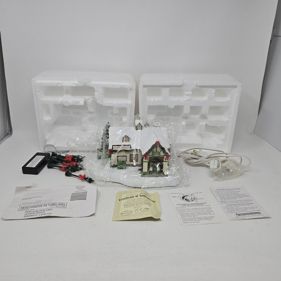 Hawthorne‎ Village John Deere Service Station COA Light Tested Works - Picture 1 of 8